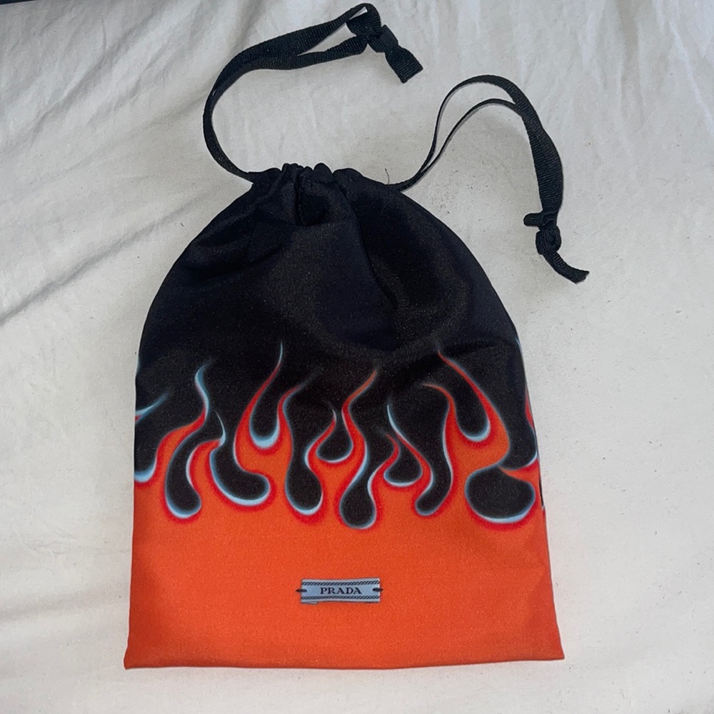 Limited Edition Prada Flame small Dust Bag